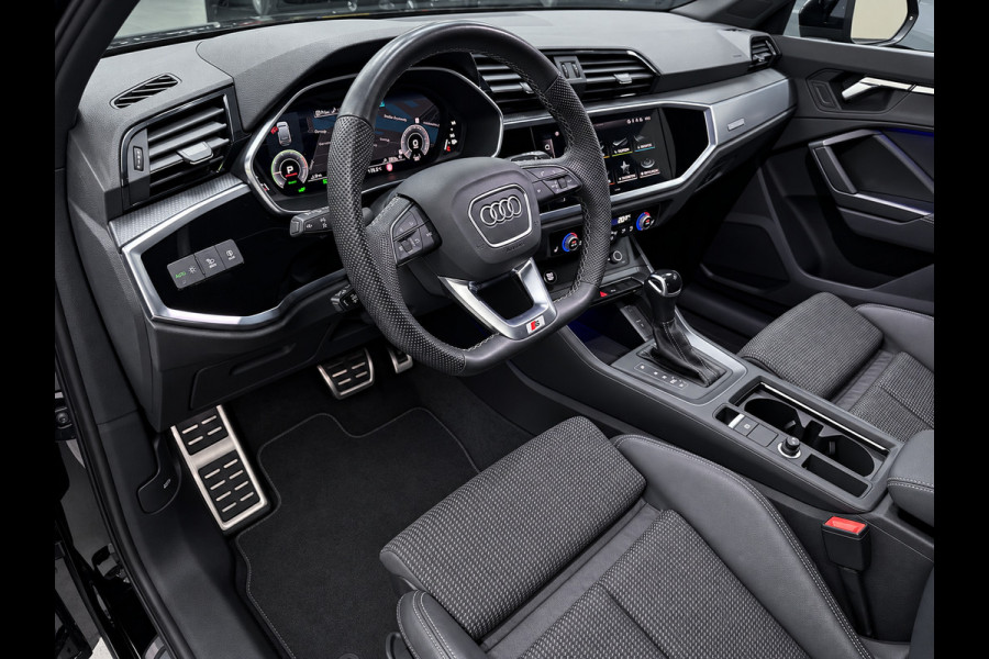 Audi Q3 Sportback 45 TFSI e 3X S-LINE 20" NAVI/V-COCKPIT/SFEERVERL/CARPLAY/ADAPT-CRUISE/DAB/CAM///