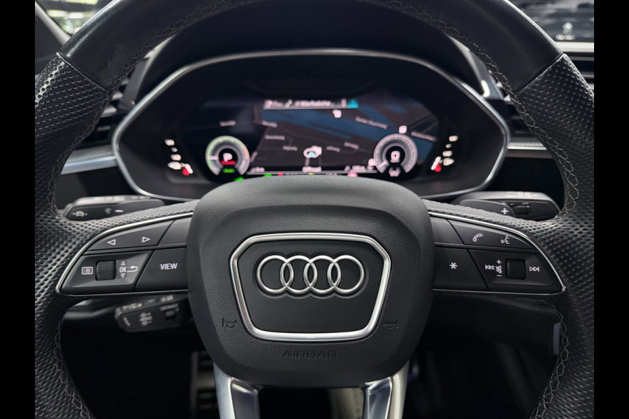 Audi Q3 Sportback 45 TFSI e 3X S-LINE 20" NAVI/V-COCKPIT/SFEERVERL/CARPLAY/ADAPT-CRUISE/DAB/CAM///