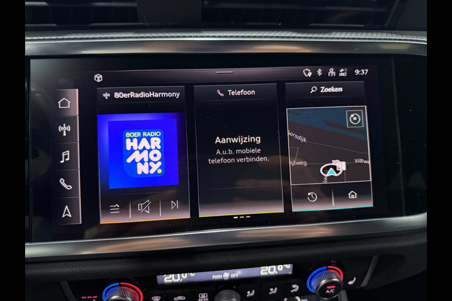 Audi Q3 Sportback 45 TFSI e 3X S-LINE 20" NAVI/V-COCKPIT/SFEERVERL/CARPLAY/ADAPT-CRUISE/DAB/CAM///