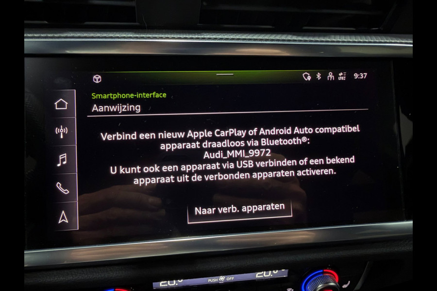 Audi Q3 Sportback 45 TFSI e 3X S-LINE 20" NAVI/V-COCKPIT/SFEERVERL/CARPLAY/ADAPT-CRUISE/DAB/CAM///