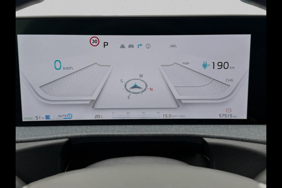 Kia Ev6 Air 58 kWh 99% SoH. (NL-auto, Dealer OndH, 1e Eig, Navi, Stoel+StuurVerwam, Lane Assist, Camera, Navi, Etc)