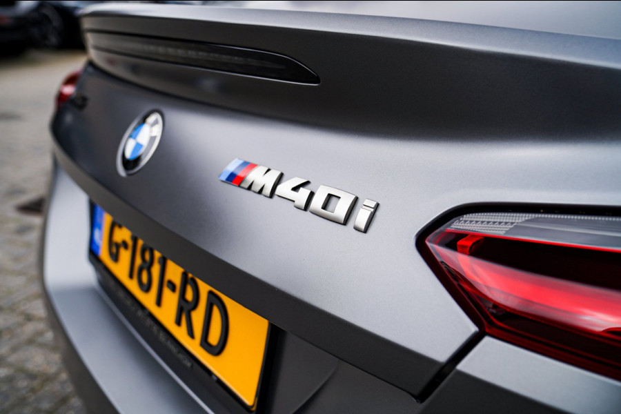 BMW Z4 Roadster M40i First Edition | Harman/Kardon | Frozen grey | LED | Camera | Adaptieve Cruise | HuD | Luxe Leder | NIEUW |