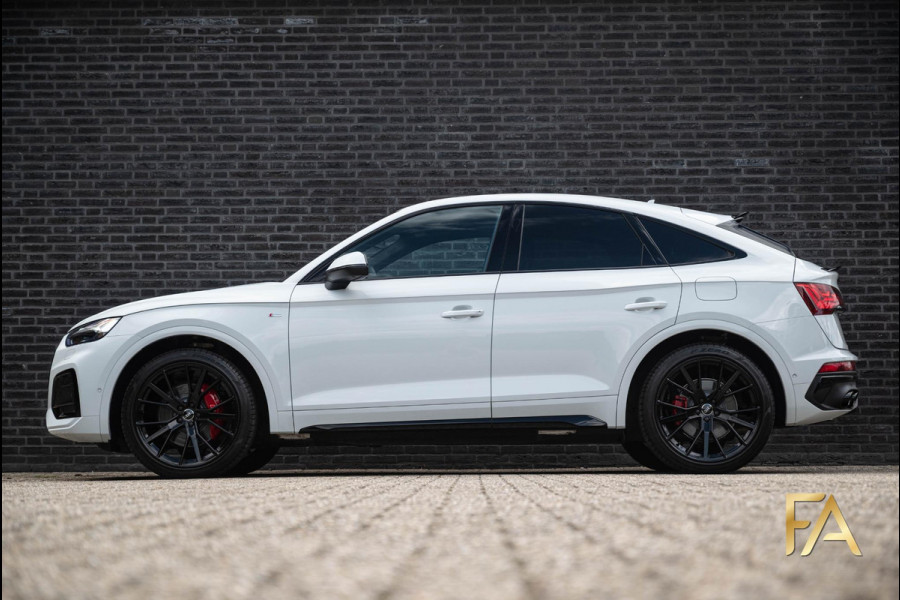 Audi Q5 Sportback 55 TFSI e S edition Competition Ruitleder|21Inch|Sfeer|B&O