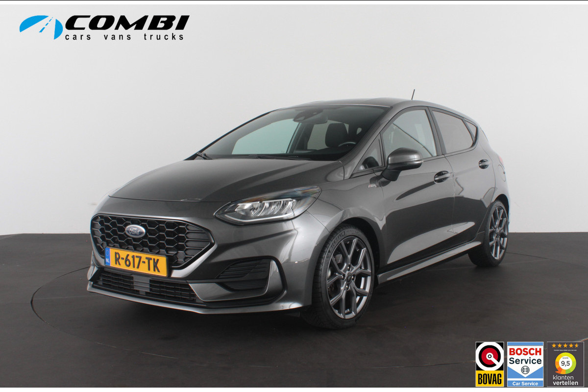 Ford Fiesta 1.0 EcoBoost Hybrid ST-Line Parkeersensor achter/Cruise control/17-inch lichtmetalen velgen...
