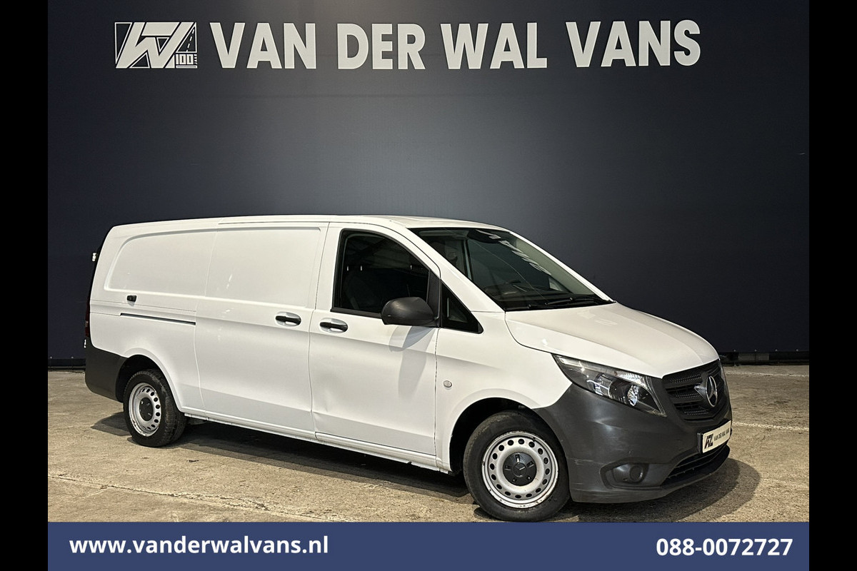 Mercedes-Benz Vito 110 CDI 102pk L3H1 Euro6 Airco | Cruisecontrol | 270 Graden Achterdeuren Bluetooth Telefoonvoorbereiding