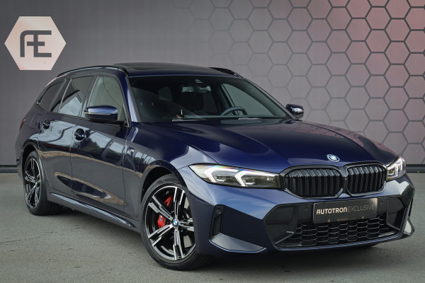 BMW 3 Serie Touring 330e | 25MY | LCI FACELIFT | BTW-AUTO | ELEK. HAAK | HEAD UP | HARMAN & KARDON | SFEERVERLICHTING | 360 CAMERA | MEMORY