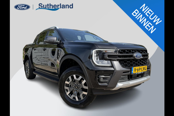 Ford Ranger 2.3 Double Cab Wildtrak PHEV | 281pk |  5 persoons! | Technology Pack Plus Trailer | Cargo Area Pack | Power Rollertop | Prijs excl. BTW incl. BPM | laadkabel mode 3 16A