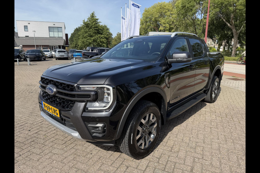 Ford Ranger 2.3 Double Cab Wildtrak PHEV | 281pk |  5 persoons! | Technology Pack Plus Trailer | Cargo Area Pack | Power Rollertop | Prijs excl. BTW incl. BPM | laadkabel mode 3 16A