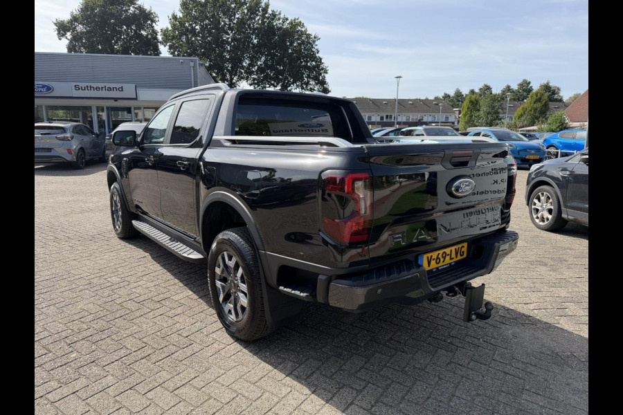 Ford Ranger 2.3 Double Cab Wildtrak PHEV | 281pk |  5 persoons! | Technology Pack Plus Trailer | Cargo Area Pack | Power Rollertop | Prijs excl. BTW incl. BPM | laadkabel mode 3 16A