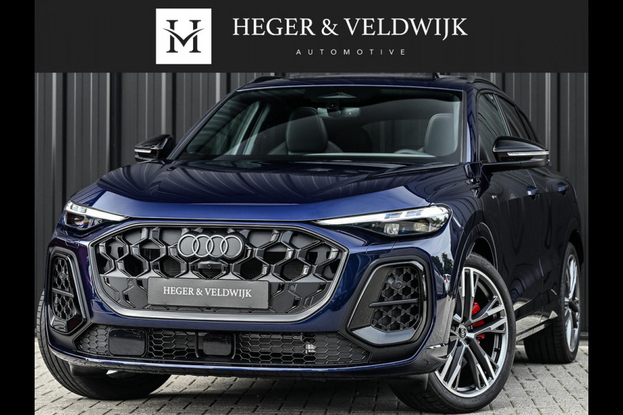 Audi Q5 E-Hybrid quattro 270KW S edition Competition | Panoramadak | 5 Jr Garantie | Luchtvering | B&O | 360 Camera | Adaptive Cruise | Memory Seat | Ambiance Interieur | Stoelverwarming V+A | Stuurverwarming | Trekhaak |