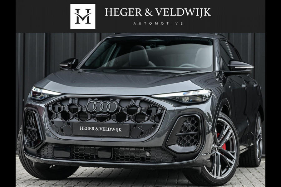 Audi Q5 E-Hybrid quattro 270KW S edition Competition | Panoramadak | 5 Jr Garantie | Luchtvering | B&O | 360 Camera | Adaptive Cruise | Memory Seat | Ambiance Interieur | Stoelverwarming V+A | Stuurverwarming | Trekhaak |