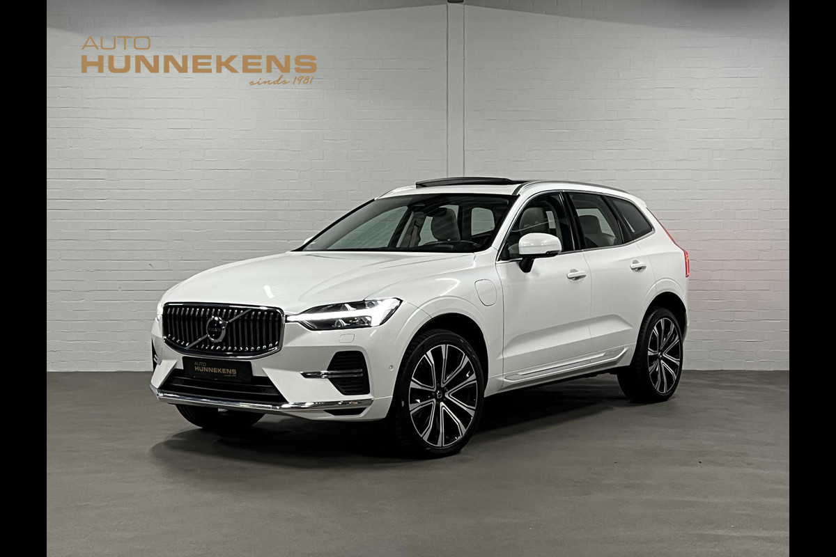 Volvo XC60 2.0 T6 Plug-in hybrid AWD Inscription Expression Luchtvering | Trekhaak | Stoel ventilatie | Massage | Open dak | Adapt. cruise | Stuur-/stoelverwarming | Memory