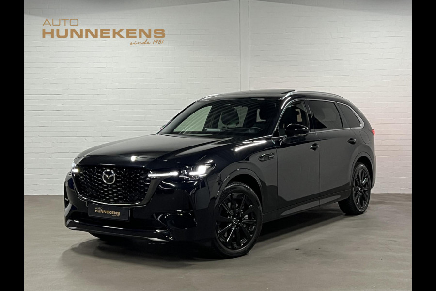 Mazda CX-80 2.5 e-SkyActiv PHEV Homura Plus 7 persoons | Open dak | Adapt. Cruise | Stoelventilatie | Stuur-/Stoelverwarming | 360 camera | Head-up | Carplay | Bose sound | Memory