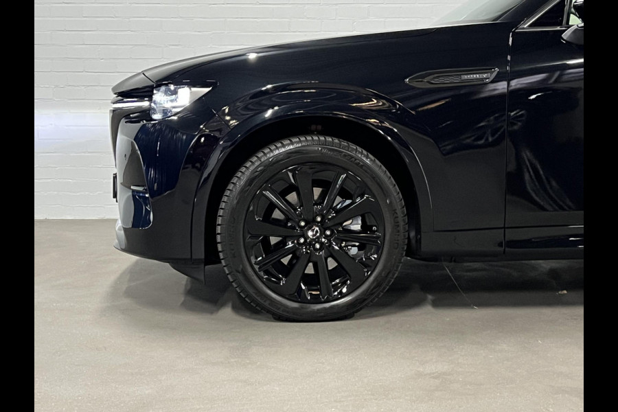 Mazda CX-80 2.5 e-SkyActiv PHEV Homura Plus 7 persoons | Open dak | Adapt. Cruise | Stoelventilatie | Stuur-/Stoelverwarming | 360 camera | Head-up | Carplay | Bose sound | Memory