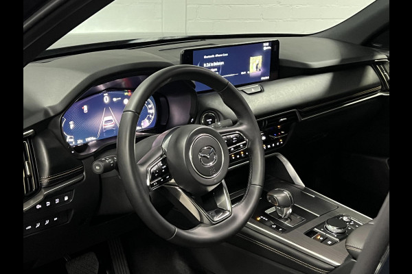 Mazda CX-80 2.5 e-SkyActiv PHEV Homura Plus 7 persoons | Open dak | Adapt. Cruise | Stoelventilatie | Stuur-/Stoelverwarming | 360 camera | Head-up | Carplay | Bose sound | Memory