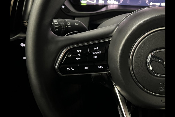 Mazda CX-80 2.5 e-SkyActiv PHEV Homura Plus 7 persoons | Open dak | Adapt. Cruise | Stoelventilatie | Stuur-/Stoelverwarming | 360 camera | Head-up | Carplay | Bose sound | Memory