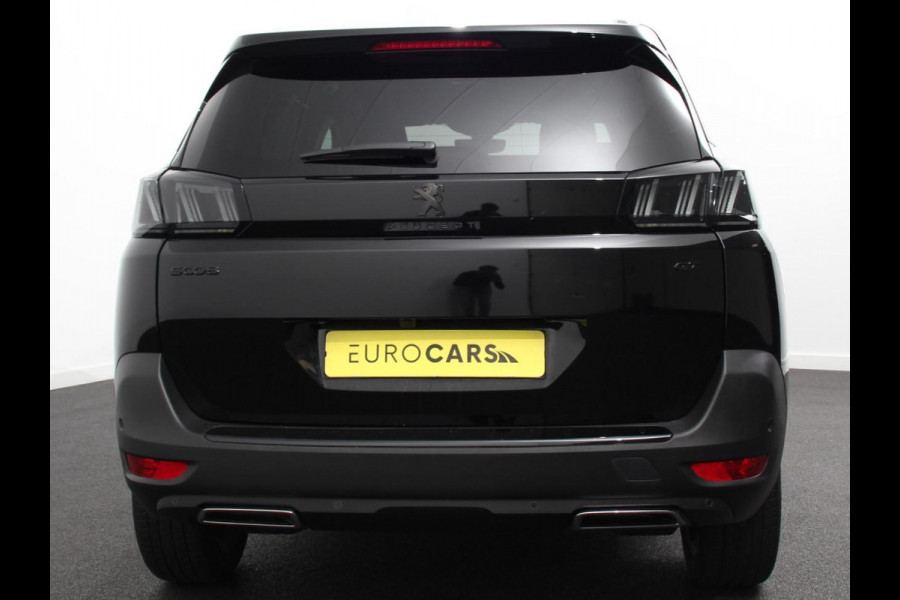 Peugeot 5008 1.2 PureTech 130pk Automaat GT Black Pack 7 zit Navigatie Apple CarPlay Android Camera Parkeerhulp Adaptive Cruise Control Stoelverwarming Electrische achterklep Climate Control Lichtmetalen velgen