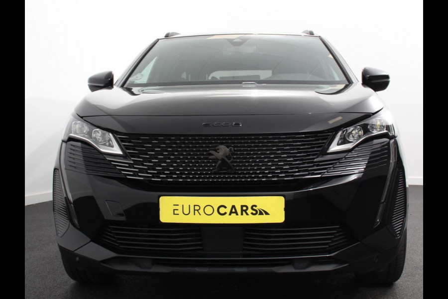 Peugeot 5008 1.2 PureTech 130pk Automaat GT Black Pack 7 zit Navigatie Apple CarPlay Android Camera Parkeerhulp Adaptive Cruise Control Stoelverwarming Electrische achterklep Climate Control Lichtmetalen velgen