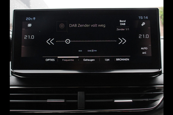 Peugeot 5008 1.2 PureTech 130pk Automaat GT Black Pack 7 zit Navigatie Apple CarPlay Android Camera Parkeerhulp Adaptive Cruise Control Stoelverwarming Electrische achterklep Climate Control Lichtmetalen velgen