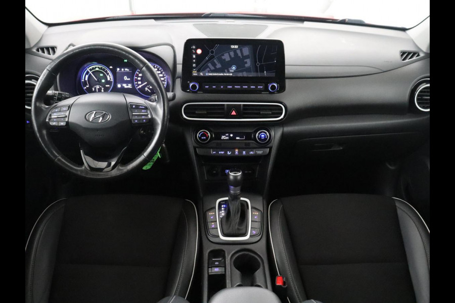 Hyundai Kona 1.6 GDI HEV Premium | Apple Carplay | LED | Stoelverwarming | KRELL Sound | Leder | Stuur/stoel verwarming | Camera | Park assist |