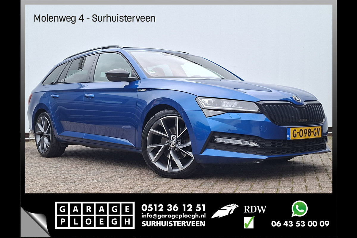 Škoda Superb Combi 1.5 TSI ACT Sportline Pano Trekhaak Canton Memory Alcantara Adap.Cruise VOL!