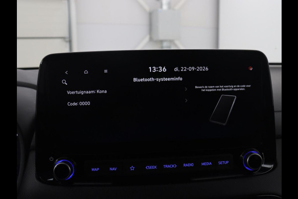 Hyundai Kona 1.6 GDI HEV Premium | Apple Carplay | LED | Stoelverwarming | KRELL Sound | Leder | Stuur/stoel verwarming | Camera | Park assist |