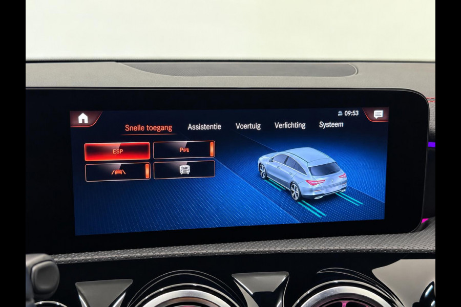 Mercedes-Benz CLA-Klasse Shooting Brake 250 e AMG Limited PHEV SoH 97%  AMG  Leder Alcantara Camera Navigatie Apple CarPlay Stoelverwarming Sfeerverlichting Elektrische achterklep Wireless charging