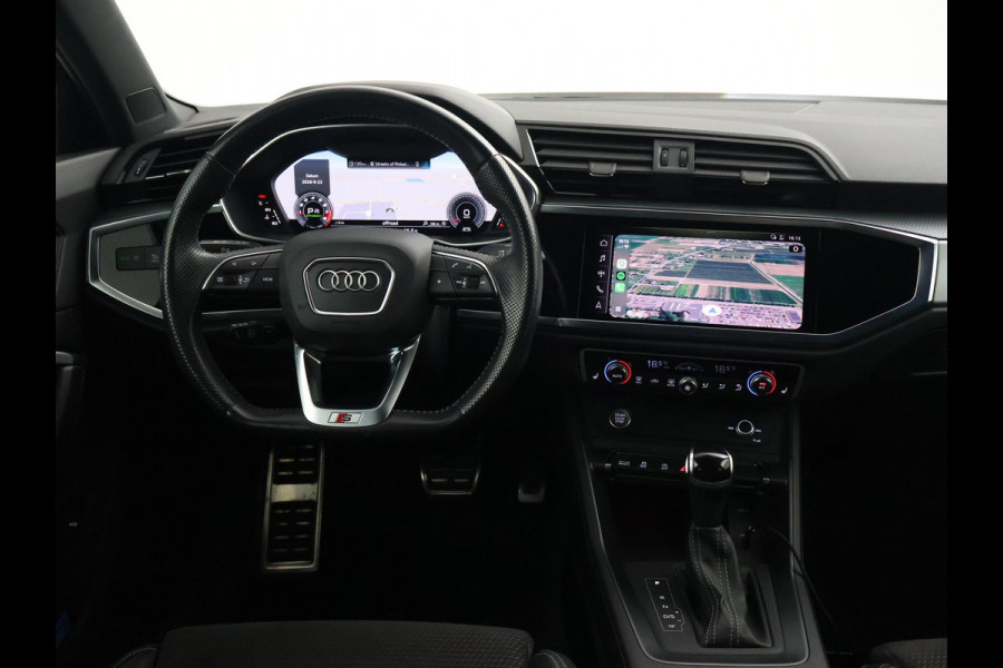 Audi Q3 40 TFSI 190 PK QUATTRO 3X S-LINE + TREKHAAK | ADAPTIVE CRUISE | VIRTUAL COCKPIT | STOELVERW.