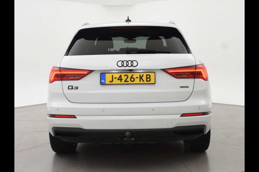 Audi Q3 40 TFSI 190 PK QUATTRO 3X S-LINE + TREKHAAK | ADAPTIVE CRUISE | VIRTUAL COCKPIT | STOELVERW.