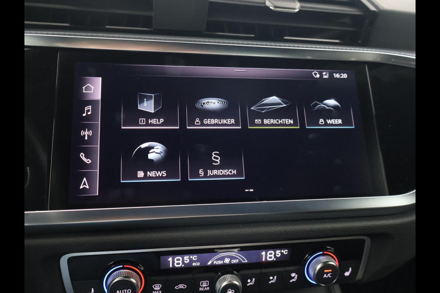 Audi Q3 40 TFSI 190 PK QUATTRO 3X S-LINE + TREKHAAK | ADAPTIVE CRUISE | VIRTUAL COCKPIT | STOELVERW.