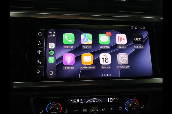 Audi Q3 40 TFSI 190 PK QUATTRO 3X S-LINE + TREKHAAK | ADAPTIVE CRUISE | VIRTUAL COCKPIT | STOELVERW.