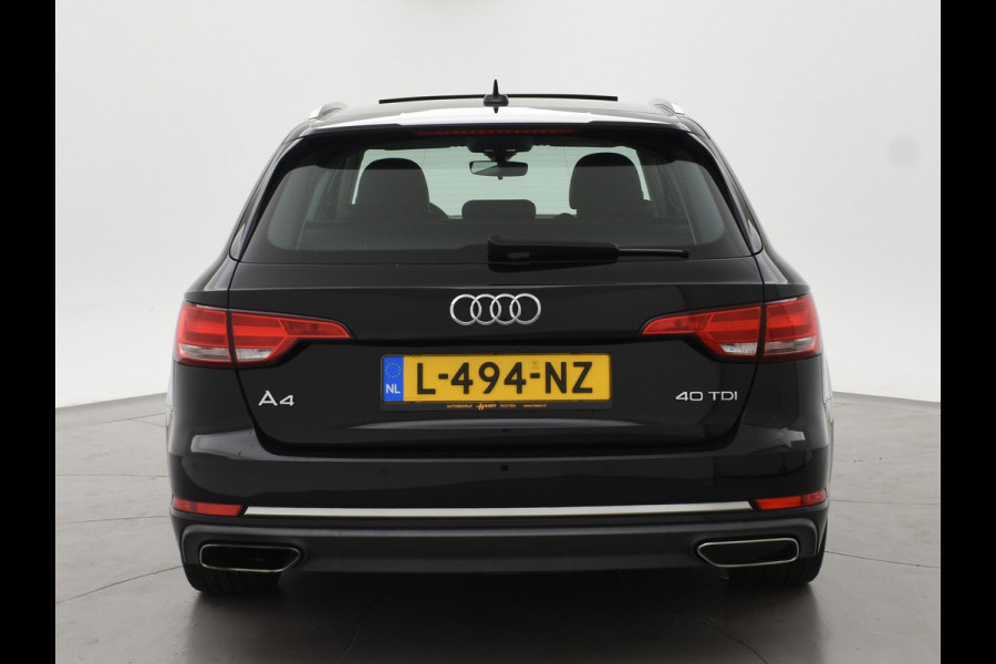 Audi A4 Avant 40 TDI 190 PK AUT. + PANORAMA | AFN. TREKHAAK | LEDER SPORTINTERIEUR | APPLE CARPLAY | STOELVERW.
