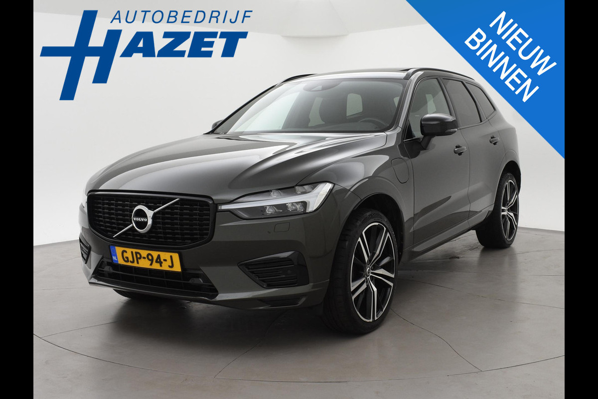 Volvo XC60 2.0 T6 RECHARGE 340 PK R-DESIGN + 21 INCH | TREKHAAK | PANORAMA | ADAPTIVE CRUISE | HK | CAMERA