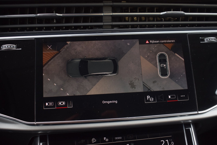 Audi Q8 55 TFSI e Quattro | Luchtvering | Trekhaak | B&O | Leer | 360 camera | 22"