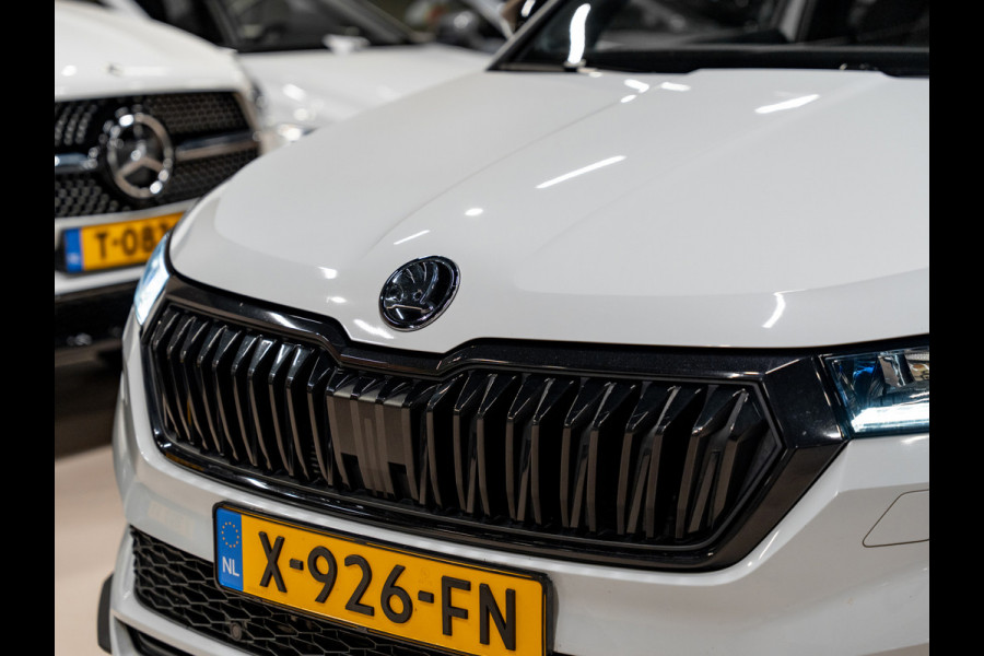 Škoda Karoq 1.5 TSI DSG ACT Sportline, Facelift, Pano, ACC, Apple Carplay, Cam, PDC, Ambiënte Light, Clima, Voll Onderhouden