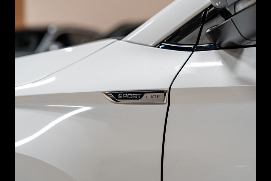 Škoda Karoq 1.5 TSI DSG ACT Sportline, Facelift, Pano, ACC, Apple Carplay, Cam, PDC, Ambiënte Light, Clima, Voll Onderhouden