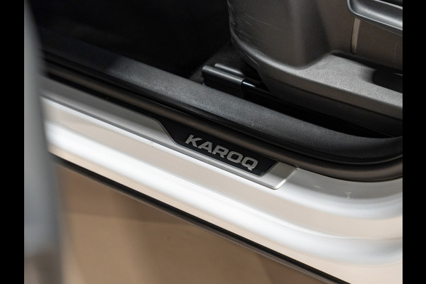 Škoda Karoq 1.5 TSI DSG ACT Sportline, Facelift, Pano, ACC, Apple Carplay, Cam, PDC, Ambiënte Light, Clima, Voll Onderhouden