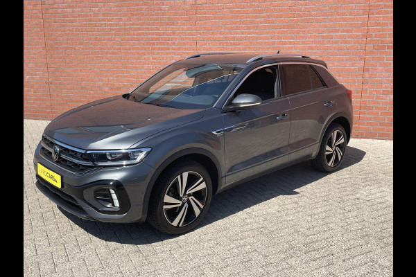 Volkswagen T-Roc 1.5 TSI 150pk DSG R-Line Navigatie Apple Carplay / Android Auto Parkeersensoren Afneembare trekhaak Park Assist Adaptive Cruise Control Elektrische achterklep Stoel- en stuurverwarming Climate Control Ledverlichting Virtual Cockpit