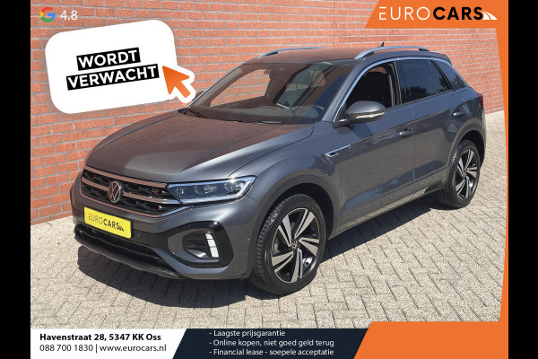 Volkswagen T-Roc 1.5 TSI 150pk DSG R-Line Navigatie Apple Carplay / Android Auto Parkeersensoren Afneembare trekhaak Park Assist Adaptive Cruise Control Elektrische achterklep Stoel- en stuurverwarming Climate Control Ledverlichting Virtual Cockpit