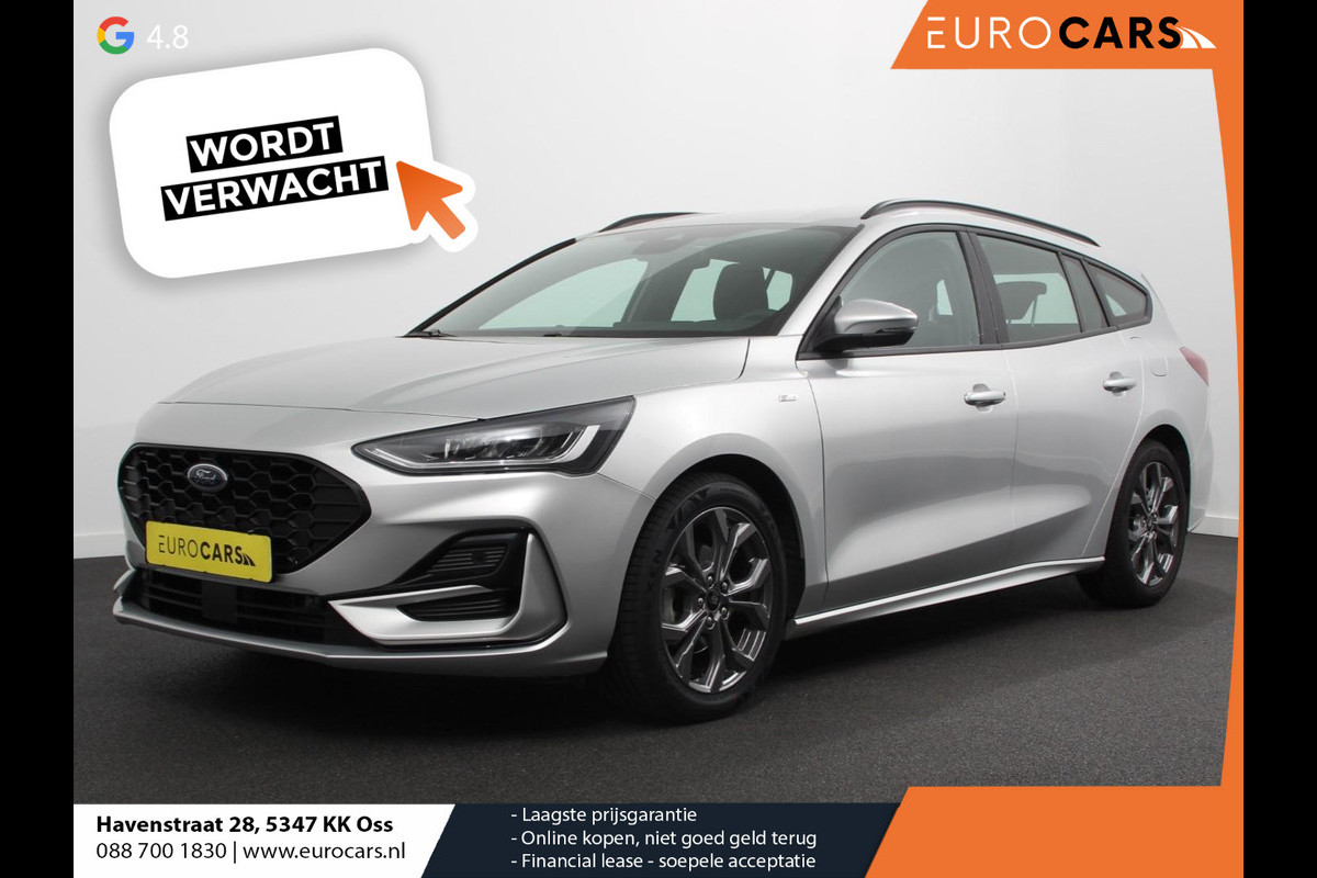 Ford FOCUS Wagon 1.0 125pk Hybrid Automaat ST Navigatie Climate control Cruise control Apple Carplay/Android Auto Lichtmetalen velgen Parkeersensoren Led Matrix koplampen