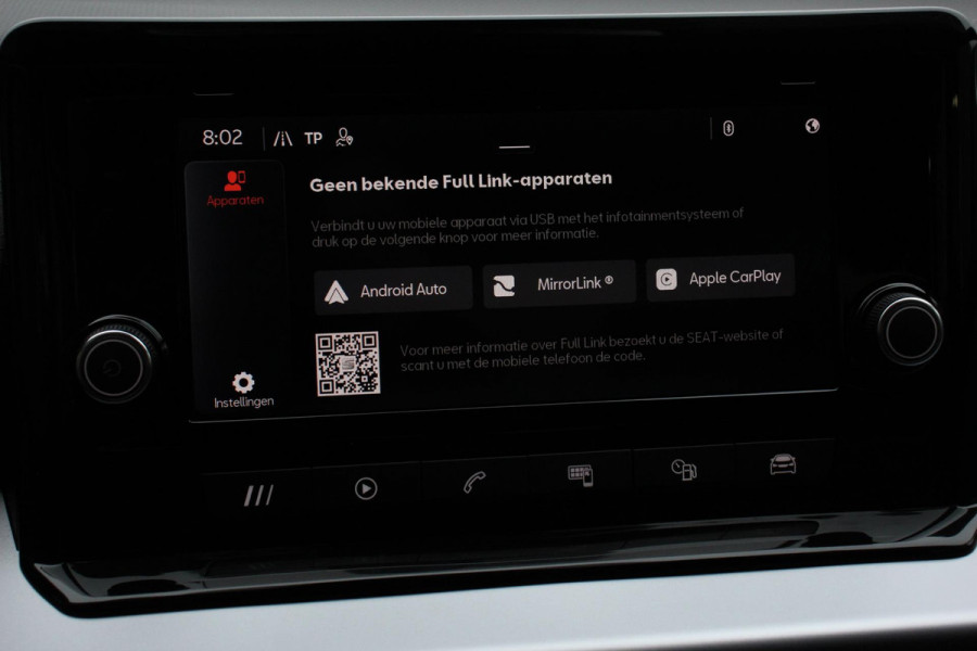 Seat Ibiza 1.0 TSI 110pk DSG FR Automaat Navigatie Apple Carplay/Android Auto Camera Parkeersensoren Adaptive cruise control Keyless Entry/Start Virtual Cockpit Stoelverwarming Ledverlichting Getinte ramen