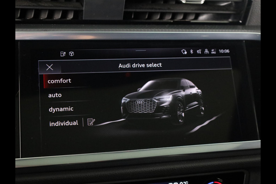 Audi Q3 Sportback 45 TFSI e S Edition 245pk | Panoramadak | Navigatie | Stoelverwarming | Afgevlakt stuurwiel | Parkeercamera