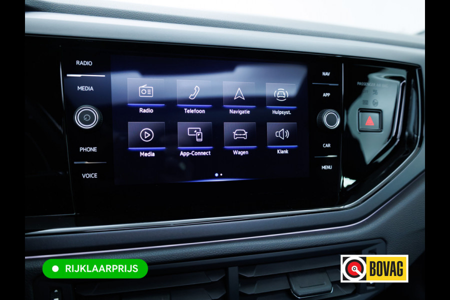 Volkswagen Polo 1.0 TSI R-Line Buss. 110 PK | Panok | Stoelverwarming | Adapt. Cruise | Travel Assist | Led | Sfeerverlichting| Automatisch inparkeren, Grootlicht assistent, Side assist, Apple Carplay/Android auto
