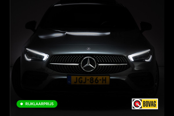 Mercedes-Benz CLA-Klasse Shooting Brake 250 e AMG Line Night Pack 218 PK | Panoramadak | Afn. trekhaak | Stoelverwarming | Navigatie | Sfeerverlichting Camera, Car-play, , Multibeam led, 19"LMV