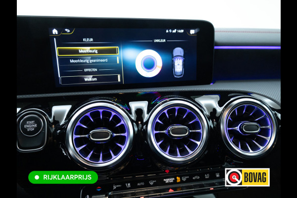 Mercedes-Benz CLA-Klasse Shooting Brake 250 e AMG Line Night Pack 218 PK | Panoramadak | Afn. trekhaak | Stoelverwarming | Navigatie | Sfeerverlichting Camera, Car-play, , Multibeam led, 19"LMV