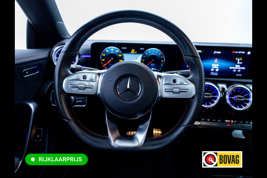 Mercedes-Benz CLA-Klasse Shooting Brake 250 e AMG Line Night Pack 218 PK | Panoramadak | Afn. trekhaak | Stoelverwarming | Navigatie | Sfeerverlichting Camera, Car-play, , Multibeam led, 19"LMV