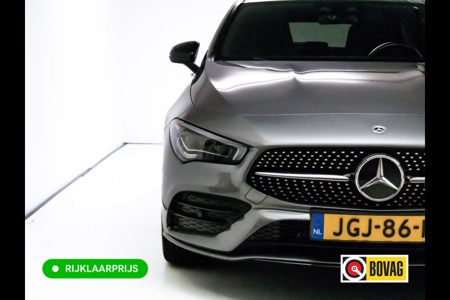 Mercedes-Benz CLA-Klasse Shooting Brake 250 e AMG Line Night Pack 218 PK | Panoramadak | Afn. trekhaak | Stoelverwarming | Navigatie | Sfeerverlichting Camera, Car-play, , Multibeam led, 19"LMV