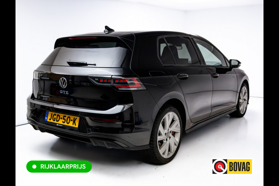 Volkswagen Golf 1.5 eHybrid GTE Black 272 PK automaat | IQ Led | Elec. trekhaak | Headup | Stoel- & stuurverw. | PDC V + A, Camera, App. connect, Navigatie, 131 KM actieradius (WLTP)