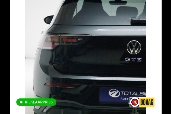 Volkswagen Golf 1.5 eHybrid GTE Black 272 PK automaat | IQ Led | Elec. trekhaak | Headup | Stoel- & stuurverw. | PDC V + A, Camera, App. connect, Navigatie, 131 KM actieradius (WLTP)