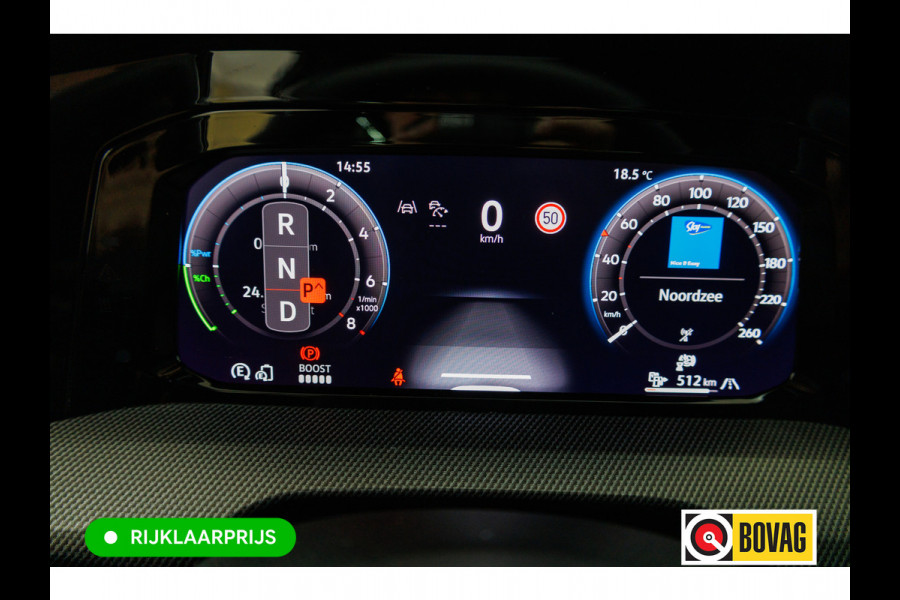 Volkswagen Golf 1.5 eHybrid GTE Black 272 PK automaat | IQ Led | Elec. trekhaak | Headup | Stoel- & stuurverw. | PDC V + A, Camera, App. connect, Navigatie, 131 KM actieradius (WLTP)